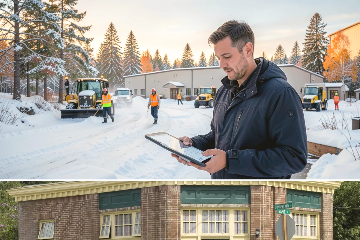 Snow Pile Management in Hamilton, Skagit County, WA - Snow pile management runs across the full winter as piles accumulate, shift, and eventually exceed a property's storage capacity.