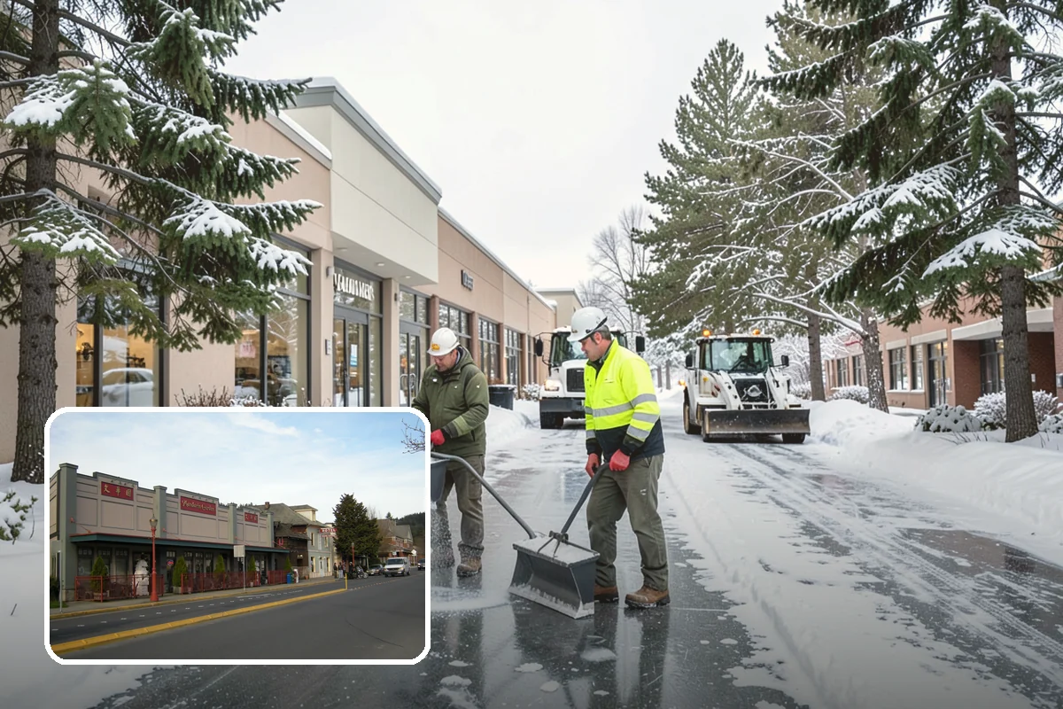 Snow Pile Management in Issaquah, King County, WA - Keeps piles from blocking sightlines and access