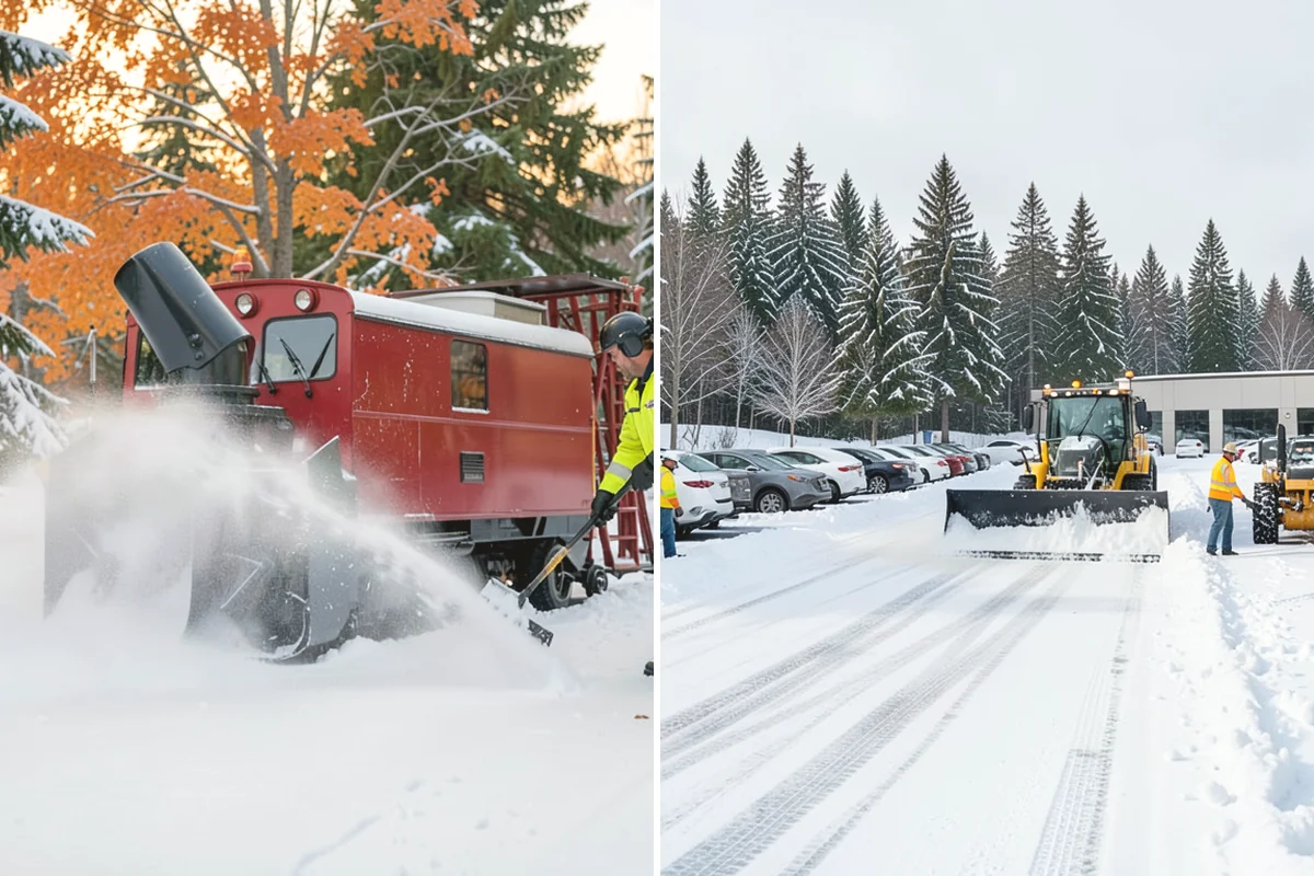 Snow Pile Management in Issaquah, King County, WA - Monitor pile height and meltwater flow