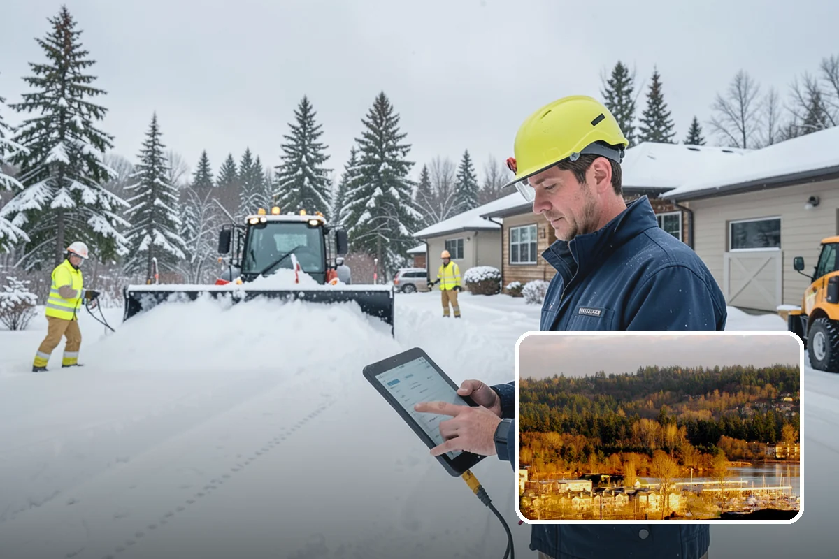 Snow Pile Management in Kenmore, King County, WA - Keeps piles from blocking sightlines and access