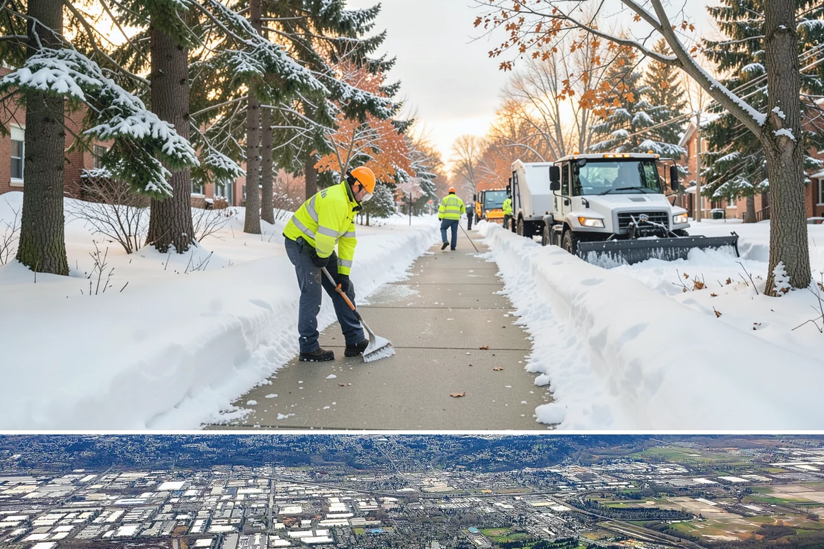 Snow Pile Management in Kent, King County, WA - Snow pile management runs across the full winter as piles accumulate, shift, and eventually exceed a property's storage capacity.