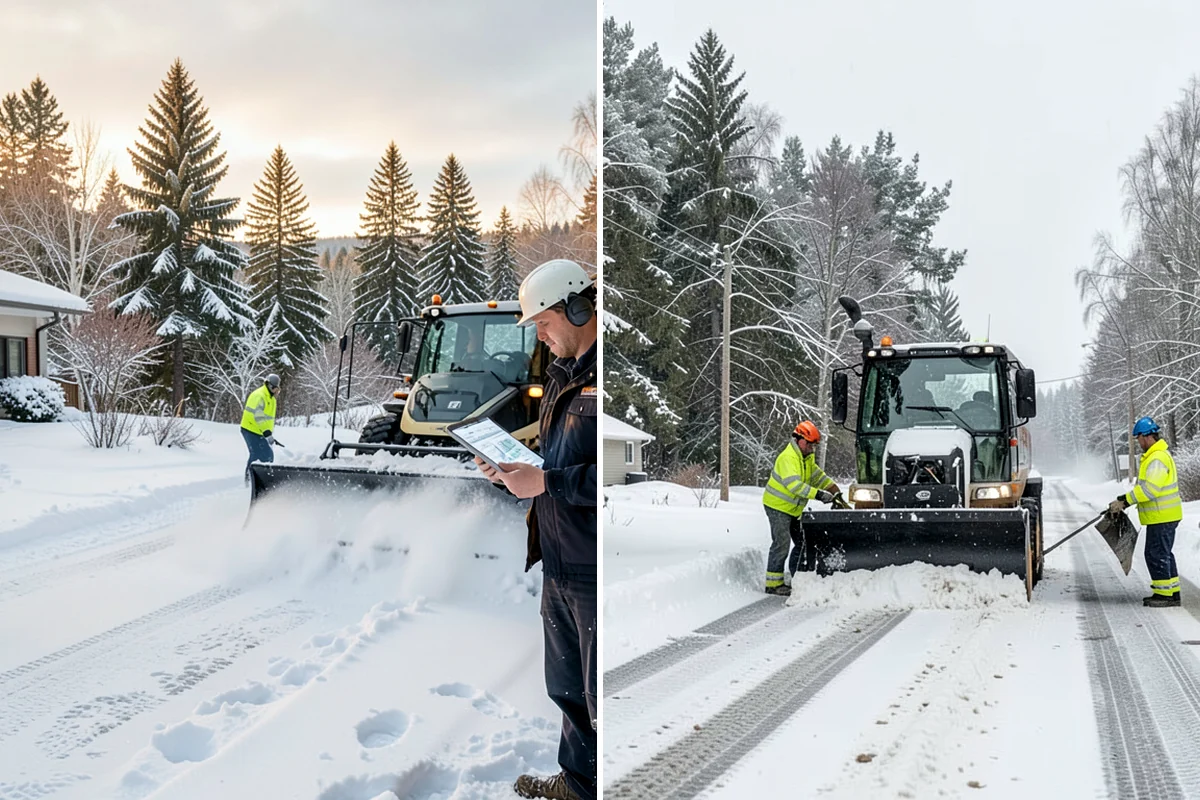 Snow Pile Management in Lakewood, Pierce County, WA - Monitor pile height and meltwater flow