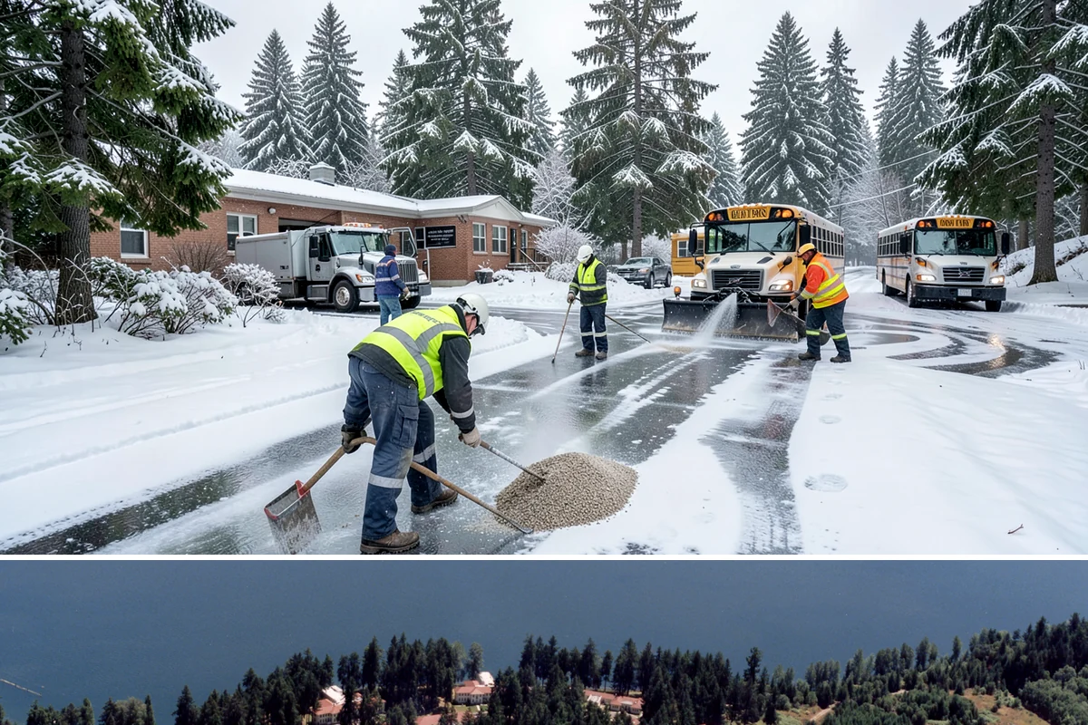 Snow Pile Management in Lakewood, Pierce County, WA - Snow pile management runs across the full winter as piles accumulate, shift, and eventually exceed a property's storage capacity.
