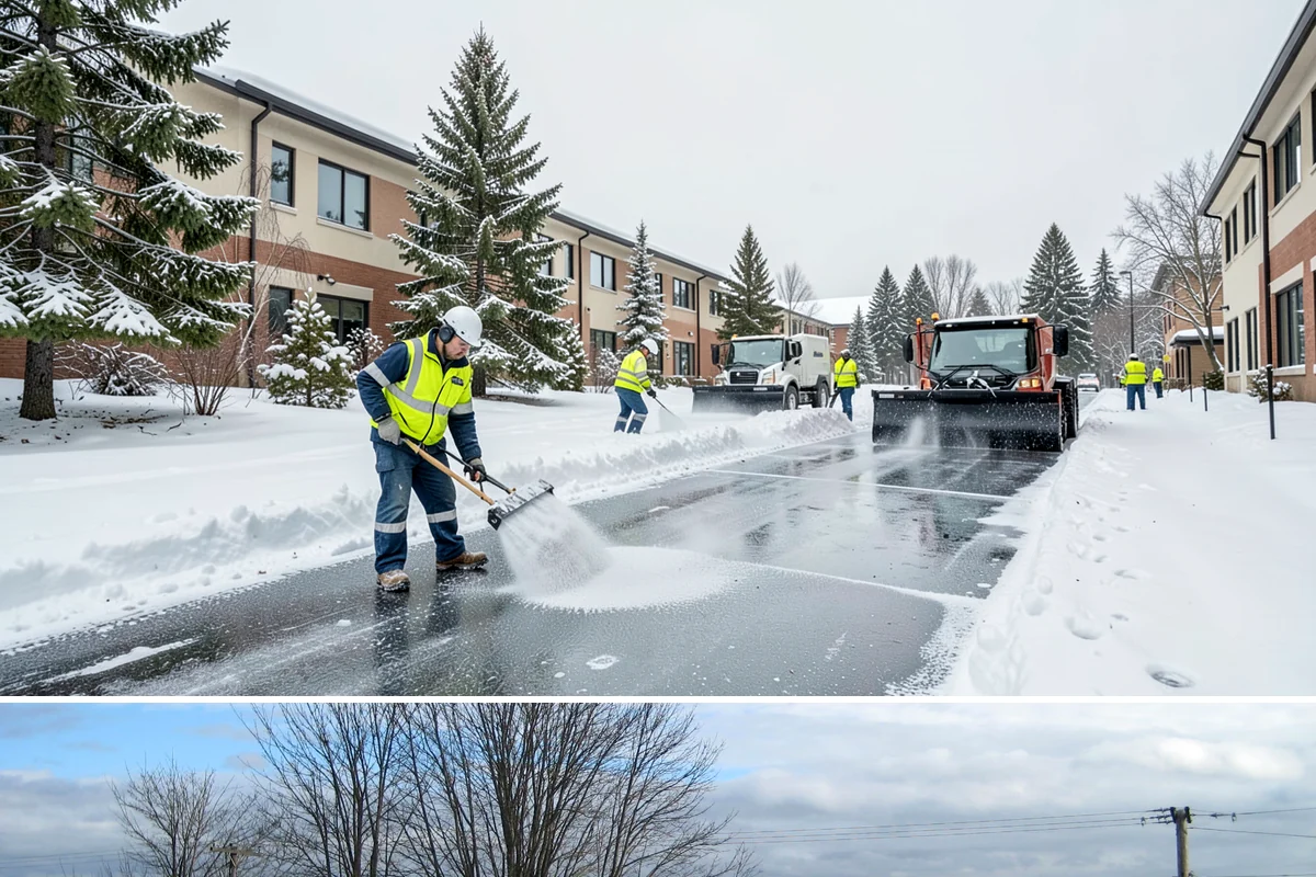 Snow Pile Management in Langley, Island County, WA - Snow pile management runs across the full winter as piles accumulate, shift, and eventually exceed a property's storage capacity.