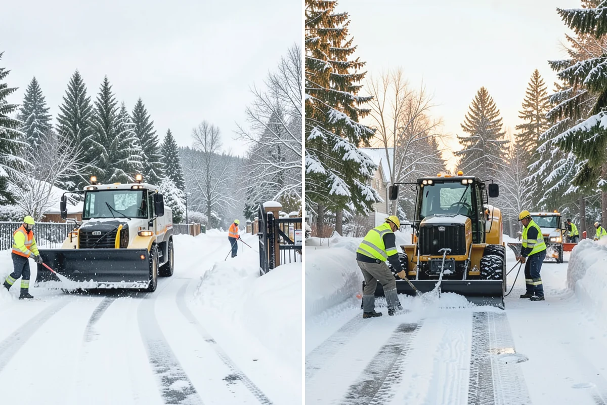 Snow Pile Management in Marysville, Snohomish County, WA - Monitor pile height and meltwater flow