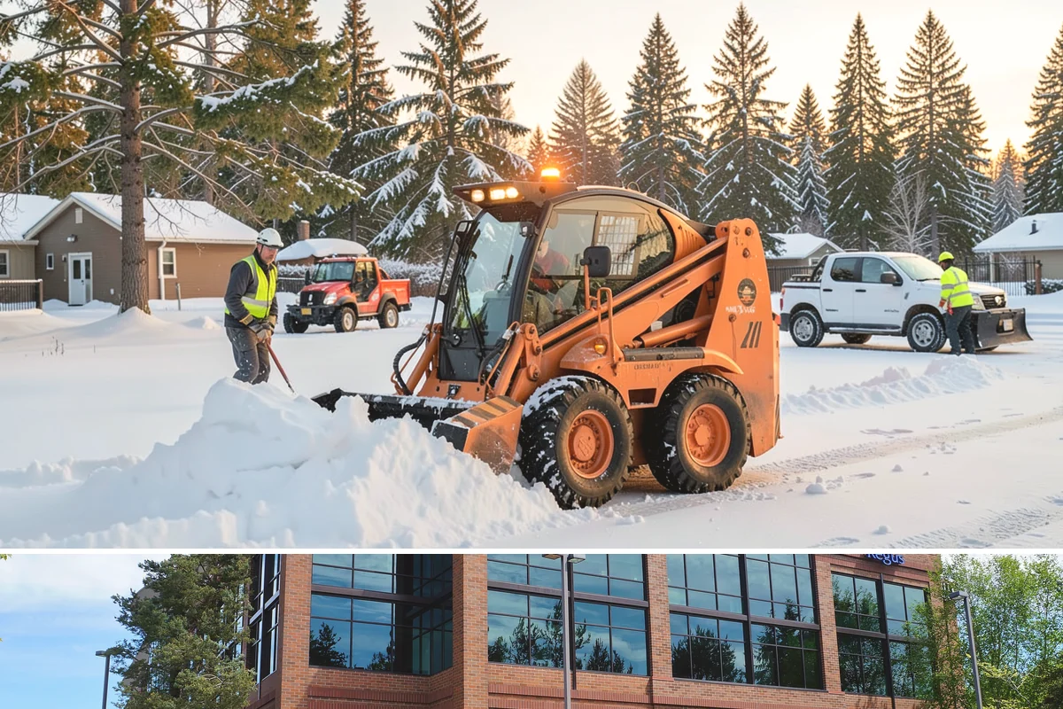 Snow Pile Management in Mountlake Terrace, Snohomish County, WA - Snow pile management runs across the full winter as piles accumulate, shift, and eventually exceed a property's storage capacity.