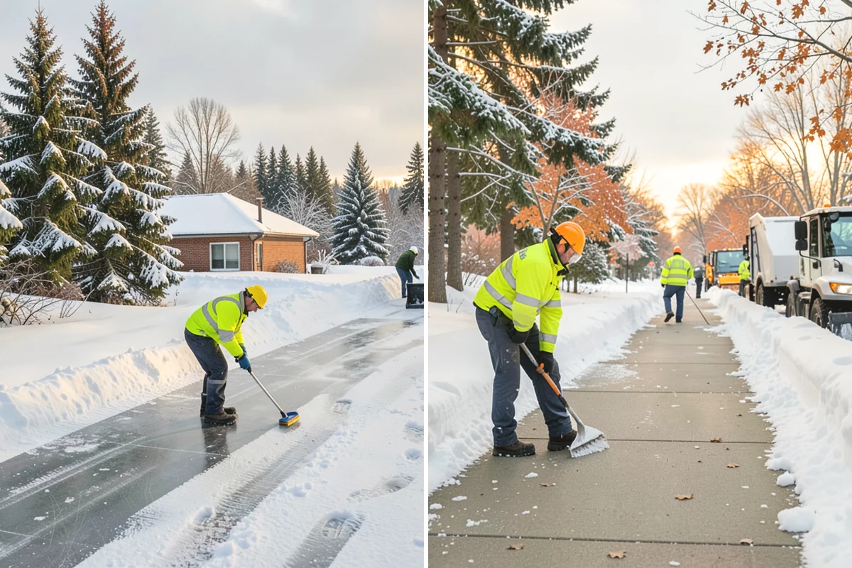 Snow Pile Management in Mukilteo, Snohomish County, WA - Monitor pile height and meltwater flow