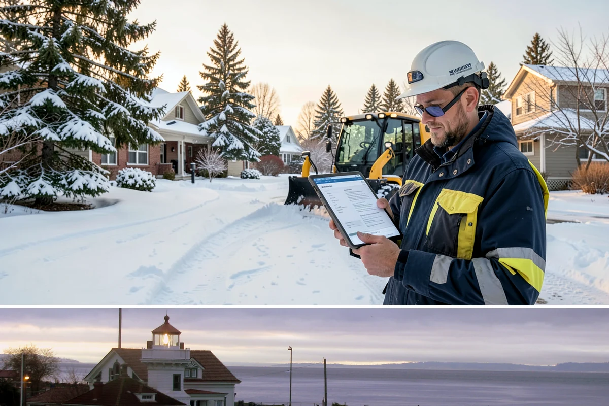 Snow Pile Management in Mukilteo, Snohomish County, WA - Snow pile management runs across the full winter as piles accumulate, shift, and eventually exceed a property's storage capacity.