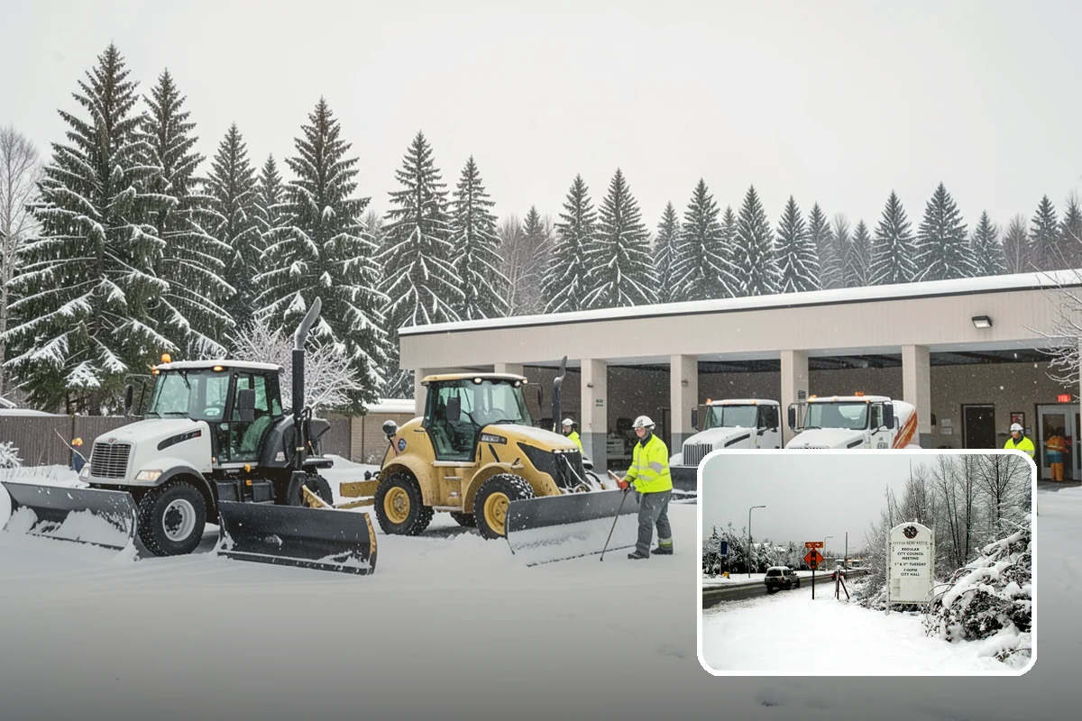 Snow Pile Management in Newcastle, King County, WA - Keeps piles from blocking sightlines and access