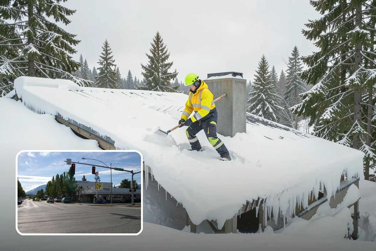 Snow Pile Management in North Bend, King County, WA - Keeps piles from blocking sightlines and access