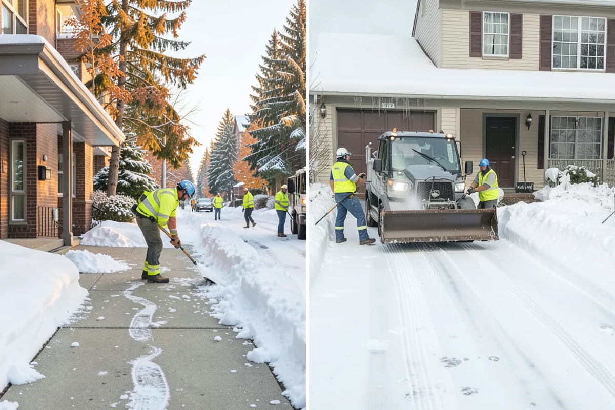 Snow Pile Management in Redmond, King County, WA - Monitor pile height and meltwater flow