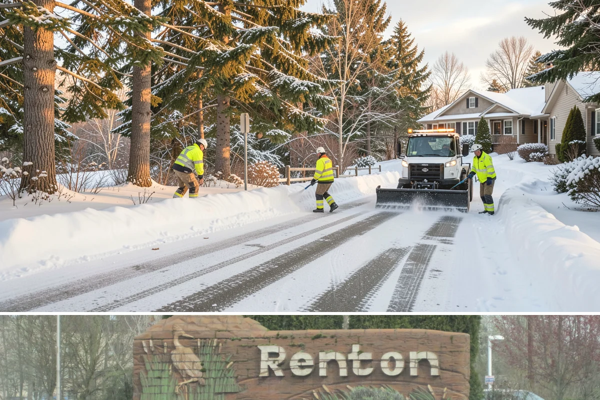 Snow Pile Management in Renton, King County, WA - Snow pile management runs across the full winter as piles accumulate, shift, and eventually exceed a property's storage capacity.