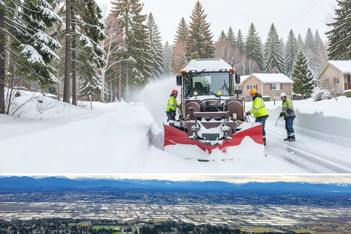 Snow Pile Management in SeaTac, King County, WA - Snow pile management runs across the full winter as piles accumulate, shift, and eventually exceed a property's storage capacity.