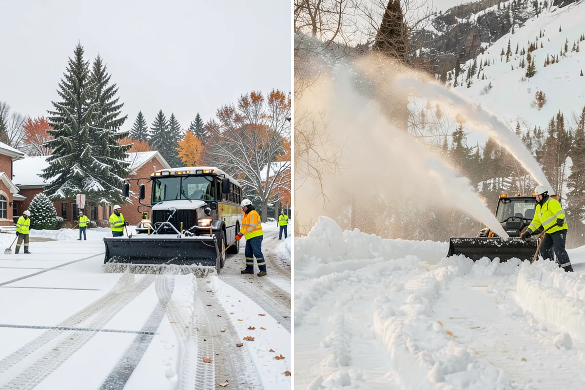 Snow Pile Management in Seattle, King County, WA - Monitor pile height and meltwater flow