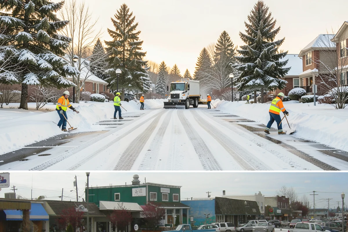 Snow Pile Management in Stanwood, Snohomish County, WA - Snow pile management runs across the full winter as piles accumulate, shift, and eventually exceed a property's storage capacity.