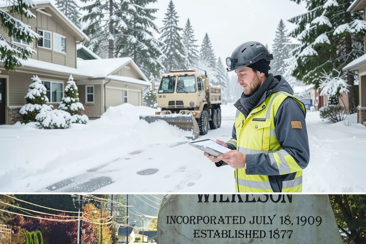 Snow Pile Management in Wilkeson, Pierce County, WA - Snow pile management runs across the full winter as piles accumulate, shift, and eventually exceed a property's storage capacity.