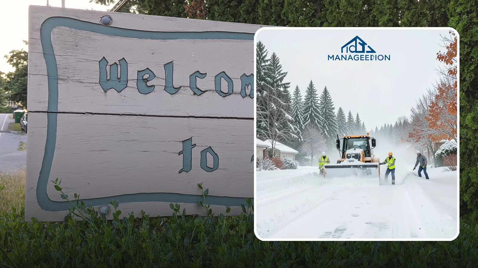 Snow Plowing in Brier, Snohomish County, WA - Our truck-mounted snow plowing quickly clears driveways, lots, and access roads across Western Washington.