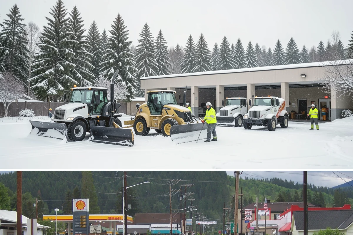 Snow Plowing in Granite Falls, Snohomish County, WA - Plowing runs from the first accumulating snow, typically late November, through the end of the season in February or March.
