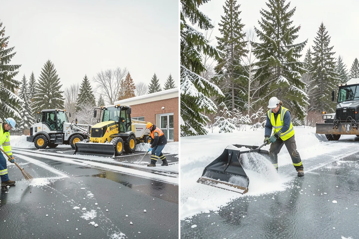 Snow Plowing in Index, Snohomish County, WA - Review the property and mark snow storage areas