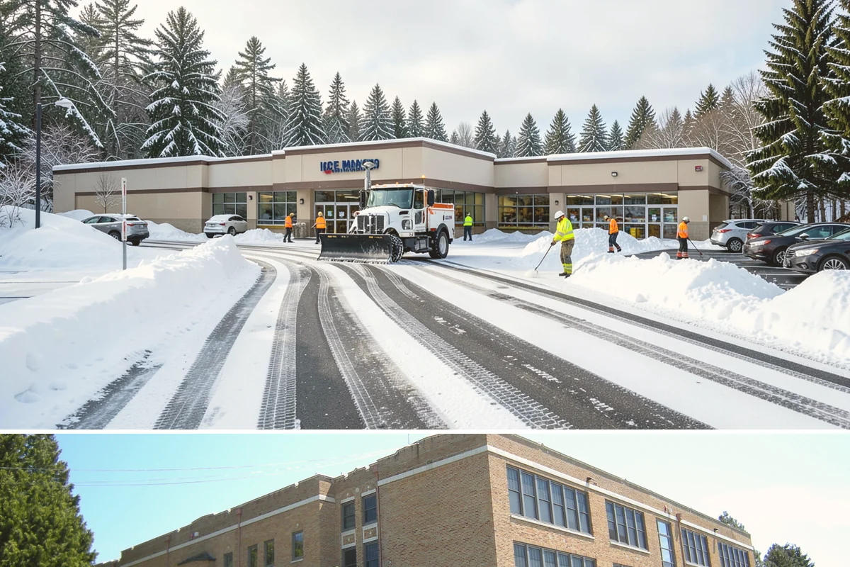 Snow Plowing in Maple Valley, King County, WA - Plowing runs from the first accumulating snow, typically late November, through the end of the season in February or March.