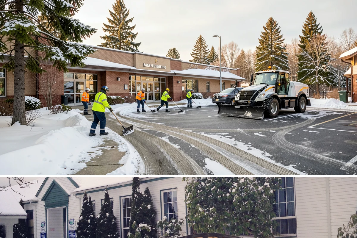 Snow Plowing in Pacific, King County, WA - Plowing runs from the first accumulating snow, typically late November, through the end of the season in February or March.