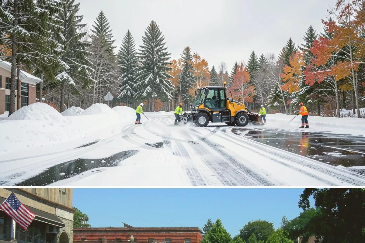 Snow Plowing in Snohomish, Snohomish County, WA - Plowing runs from the first accumulating snow, typically late November, through the end of the season in February or March.