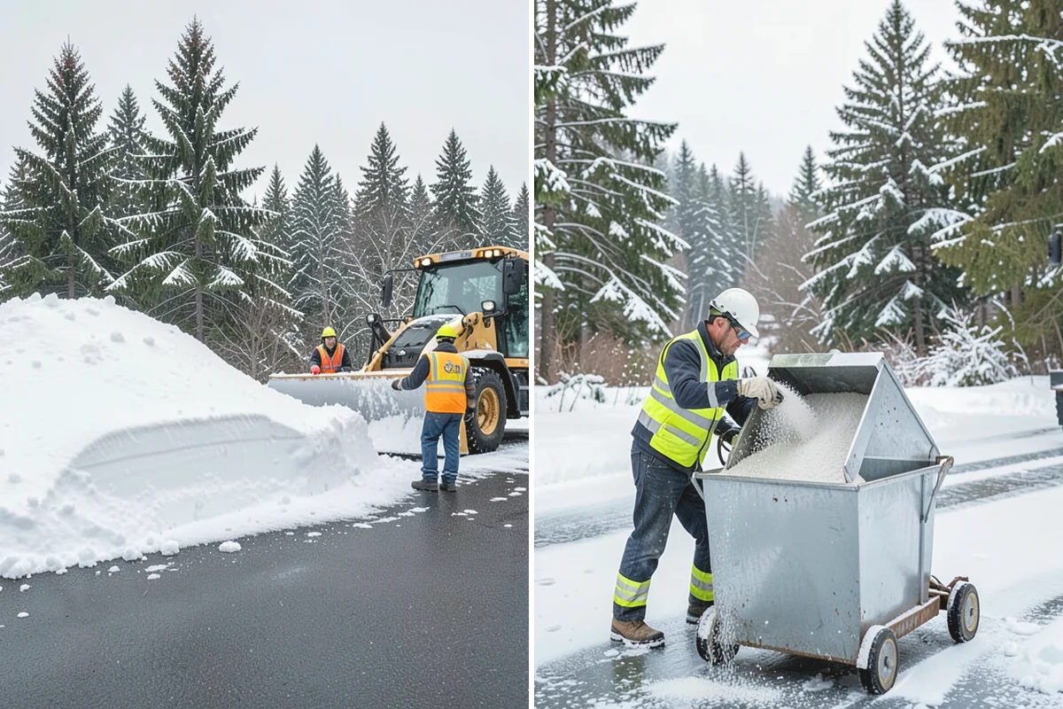 Snow Pusher Service in Carnation, King County, WA - Match pusher size to the lot and host machine
