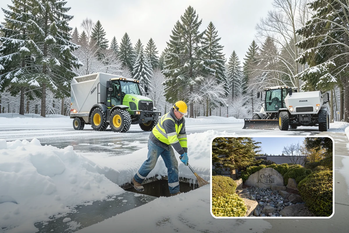 Snow Pusher Service in Clyde Hill, King County, WA - Large-volume clearing built for wide open lots