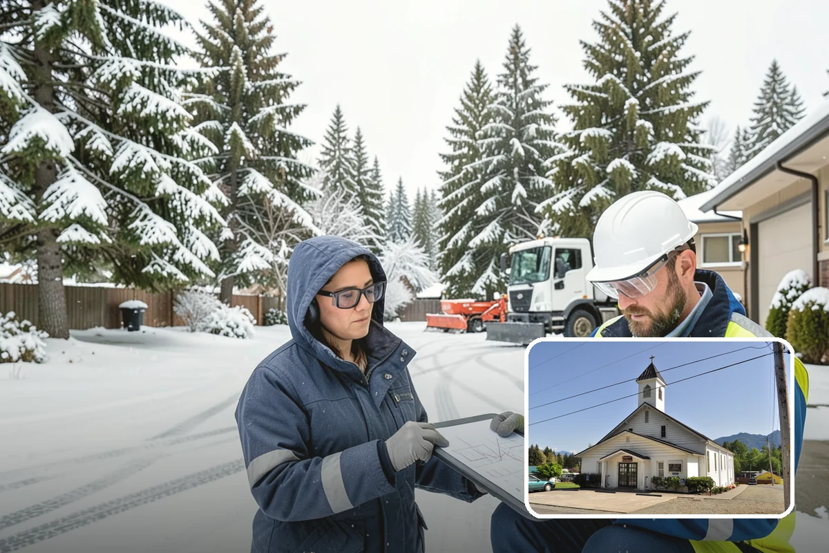 Snow Pusher Service in Concrete, Skagit County, WA - Large-volume clearing built for wide open lots