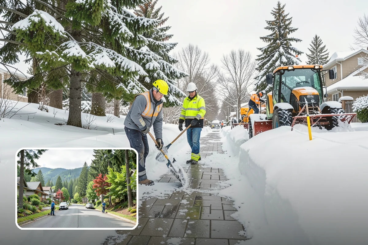 Snow Pusher Service in Darrington, Snohomish County, WA - Large-volume clearing built for wide open lots