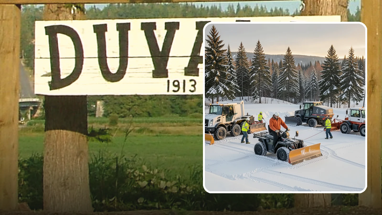 Snow Pusher Service in Duvall, King County, WA - Our box-blade snow pushers clear wide open lots quickly by moving large volumes in every pass.
