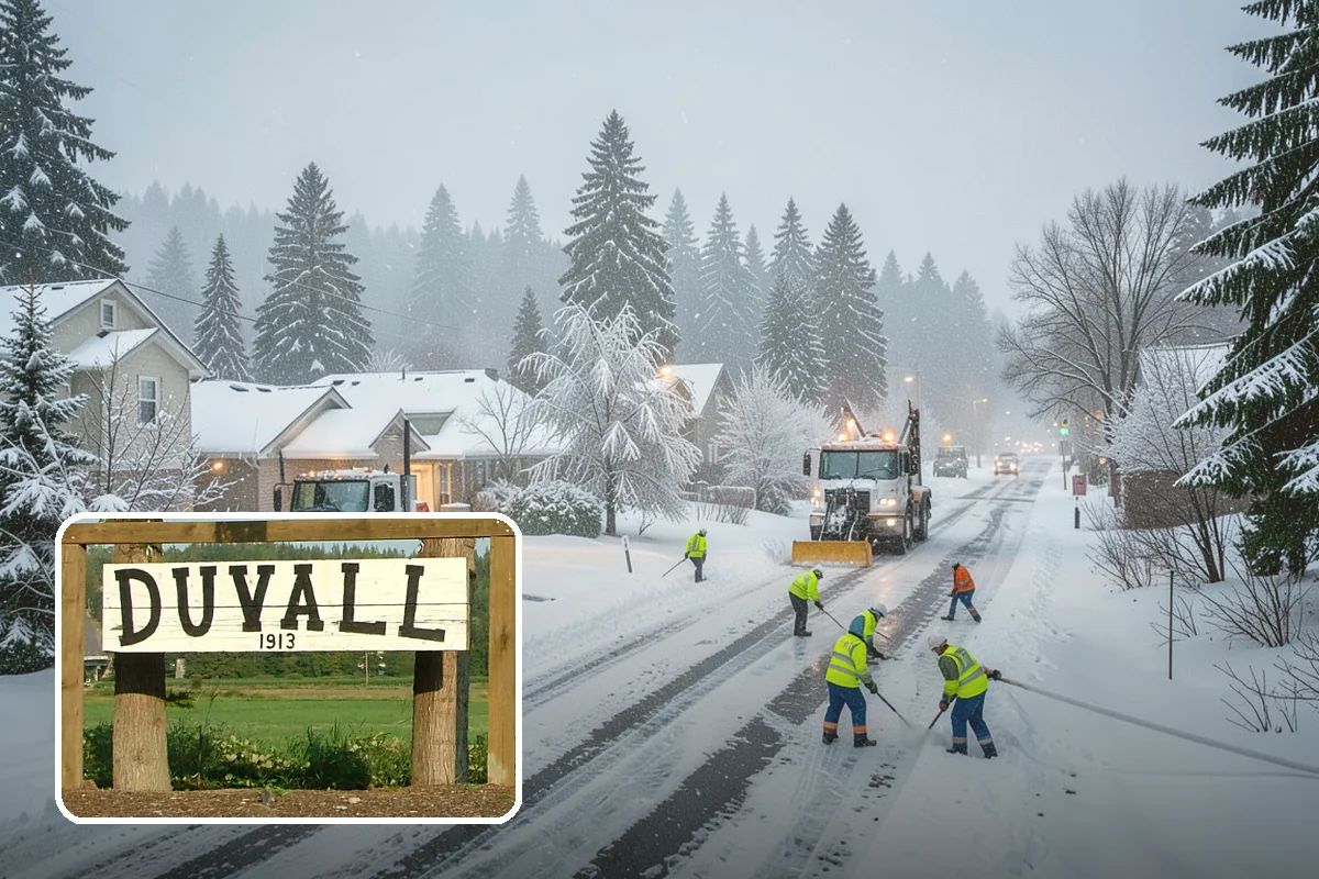 Snow Pusher Service in Duvall, King County, WA - Large-volume clearing built for wide open lots