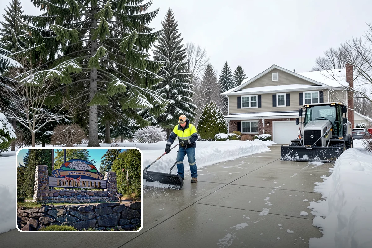 Snow Pusher Service in Eatonville, Pierce County, WA - Large-volume clearing built for wide open lots