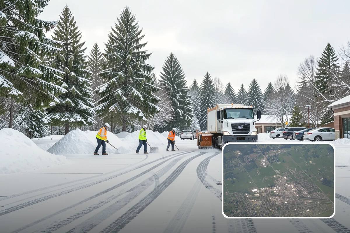 Snow Pusher Service in Enumclaw, King County, WA - Large-volume clearing built for wide open lots