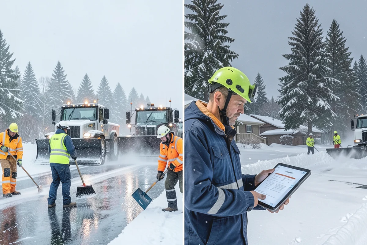 Snow Pusher Service in Gold Bar, Snohomish County, WA - Match pusher size to the lot and host machine