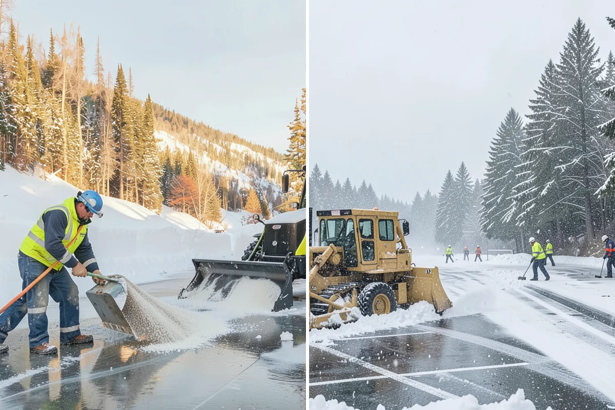 Snow Pusher Service in Granite Falls, Snohomish County, WA - Match pusher size to the lot and host machine