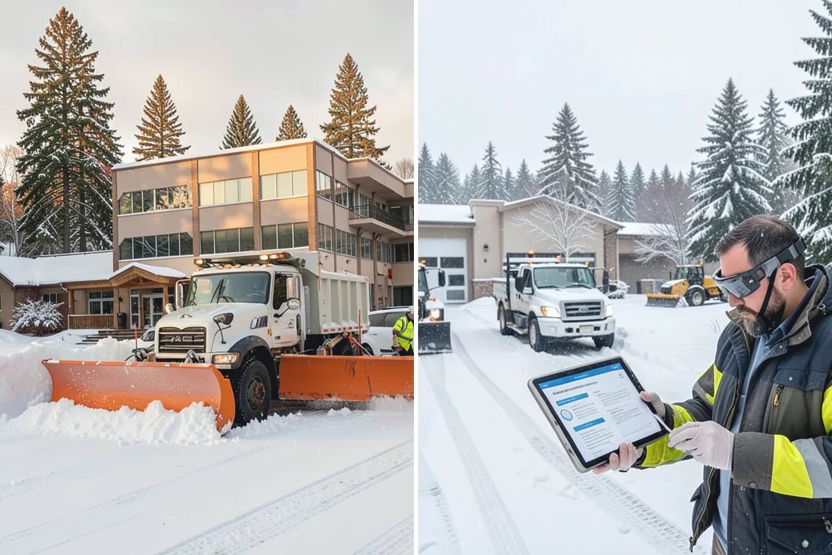 Snow Pusher Service in Hamilton, Skagit County, WA - Match pusher size to the lot and host machine