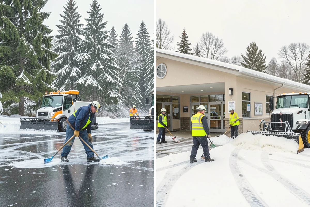 Snow Pusher Service in Index, Snohomish County, WA - Match pusher size to the lot and host machine