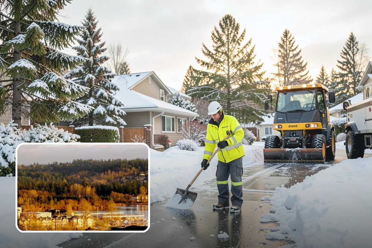 Snow Pusher Service in Kenmore, King County, WA - Large-volume clearing built for wide open lots