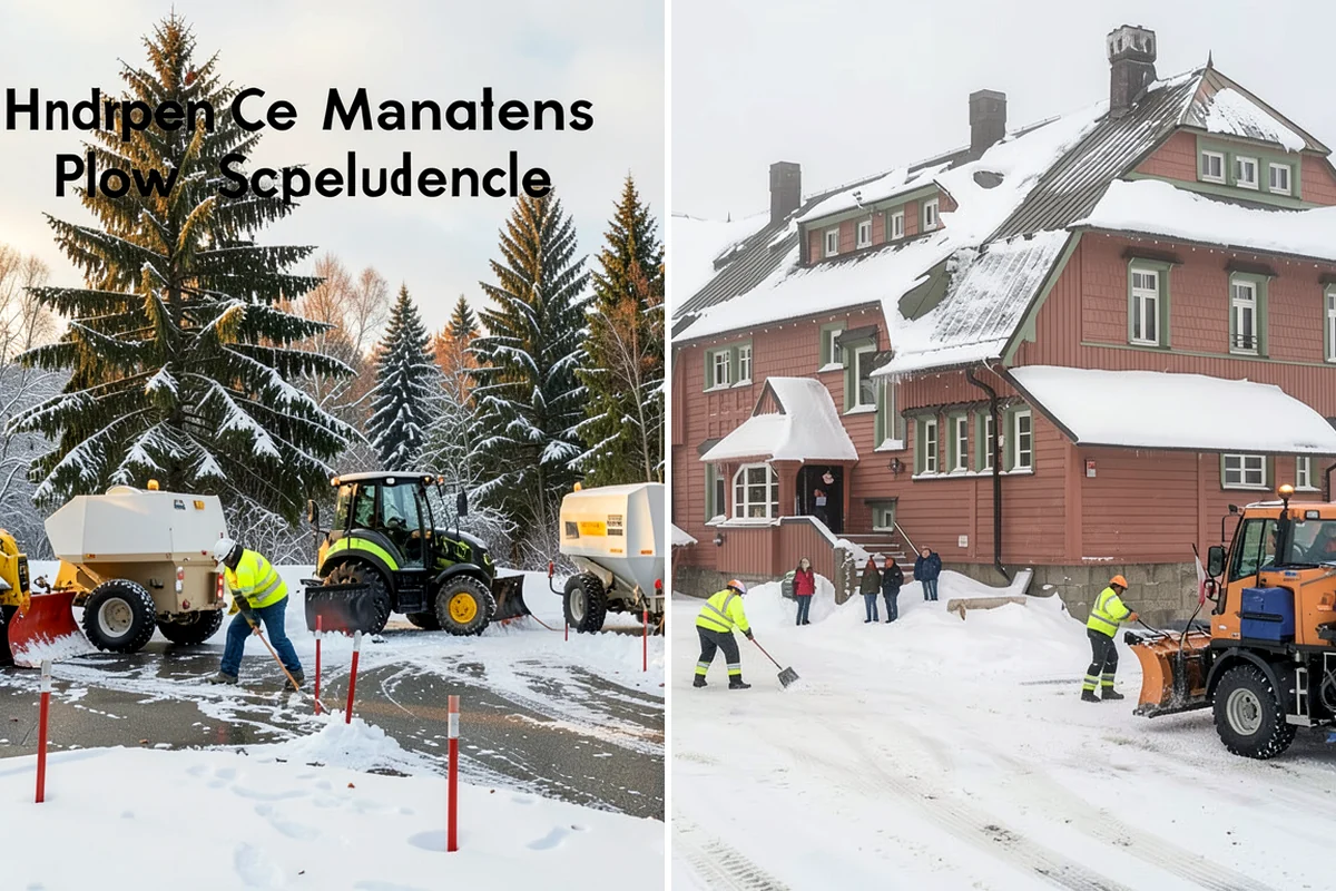 Snow Pusher Service in Kenmore, King County, WA - Match pusher size to the lot and host machine