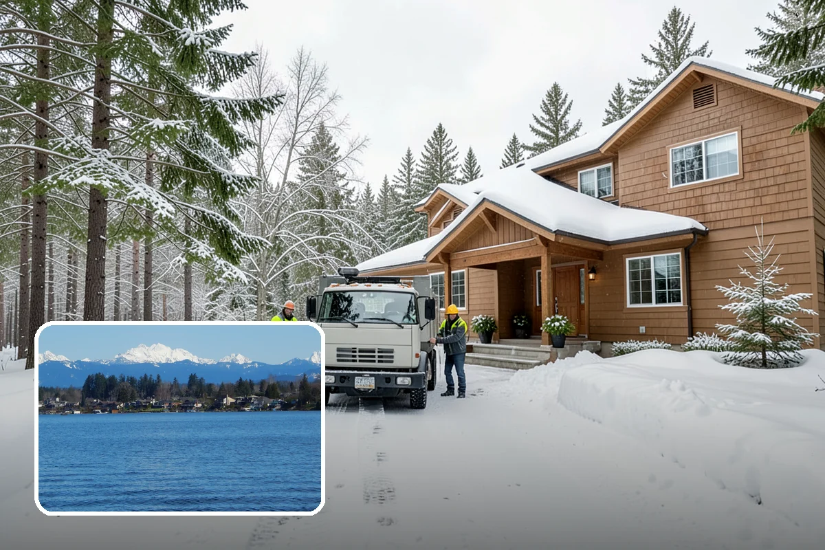 Snow Pusher Service in Lake Stevens, Snohomish County, WA - Large-volume clearing built for wide open lots