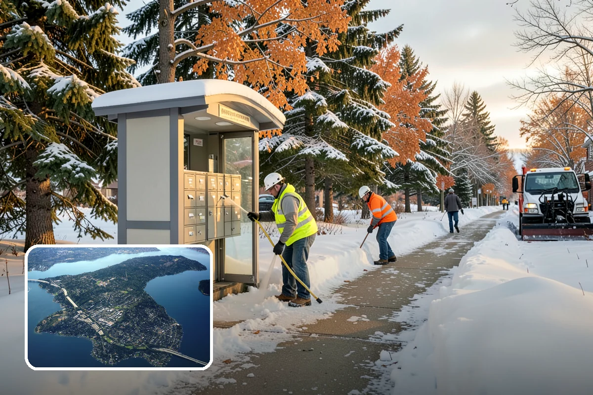 Snow Pusher Service in Mercer Island, King County, WA - Large-volume clearing built for wide open lots