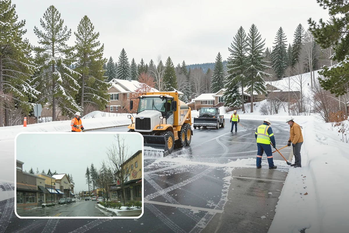 Snow Pusher Service in Mill Creek, Snohomish County, WA - Large-volume clearing built for wide open lots