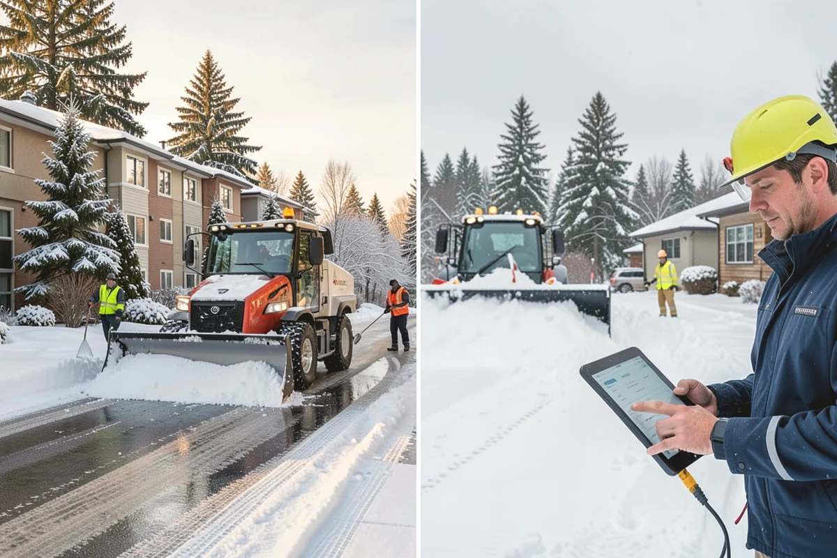 Snow Pusher Service in Mountlake Terrace, Snohomish County, WA - Match pusher size to the lot and host machine