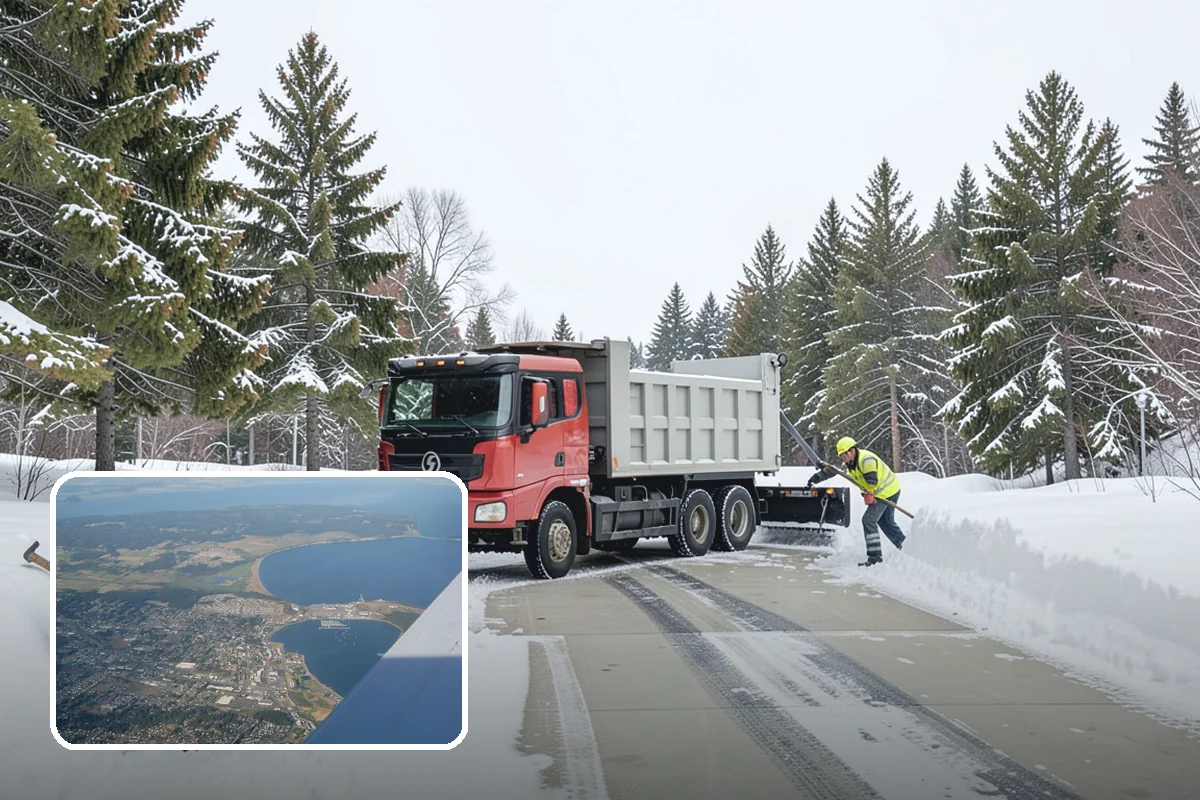 Snow Pusher Service in Oak Harbor, Island County, WA - Large-volume clearing built for wide open lots