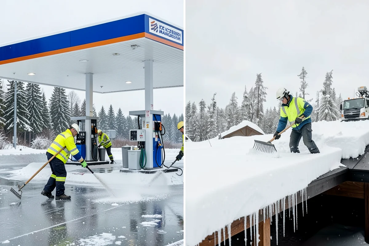 Snow Pusher Service in Pacific, King County, WA - Match pusher size to the lot and host machine