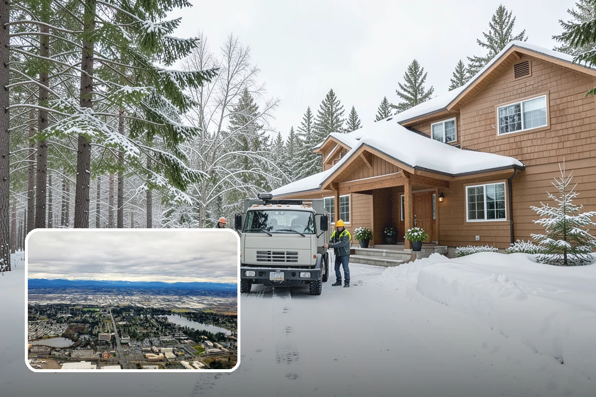 Snow Pusher Service in SeaTac, King County, WA - Large-volume clearing built for wide open lots