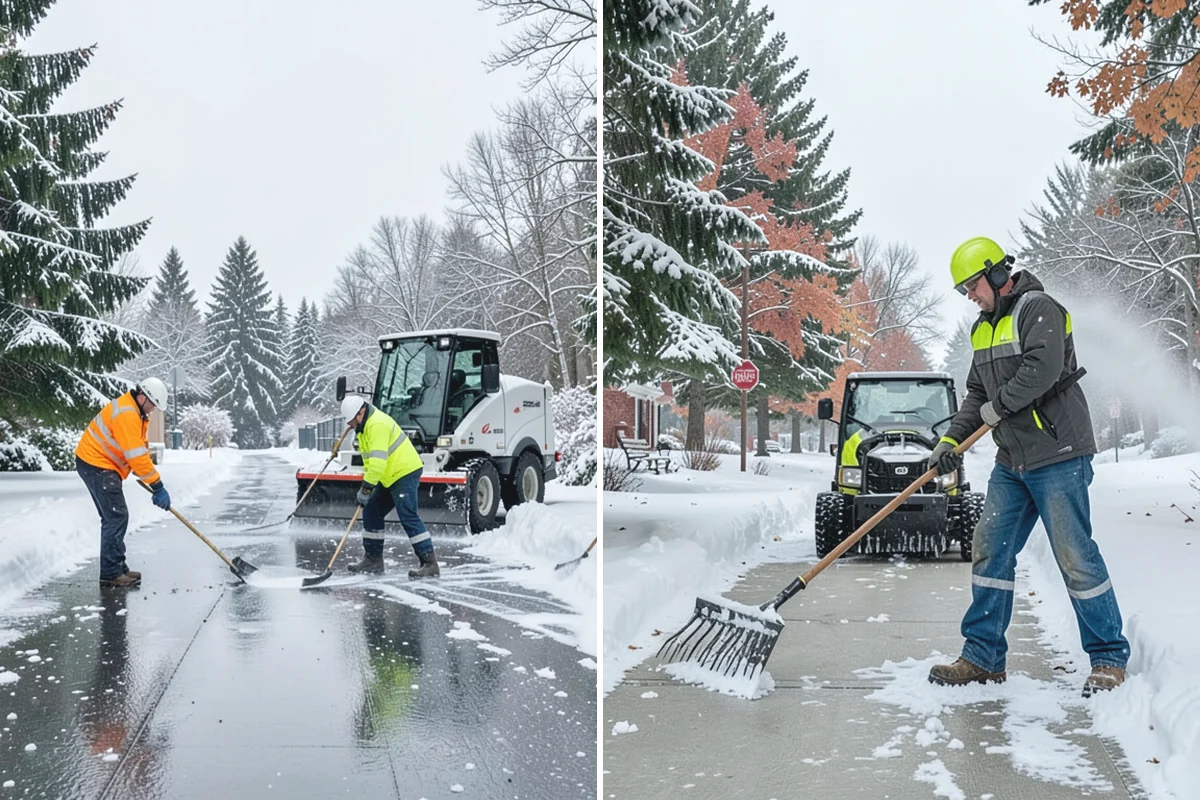 Snow Pusher Service in Skykomish, King County, WA - Match pusher size to the lot and host machine