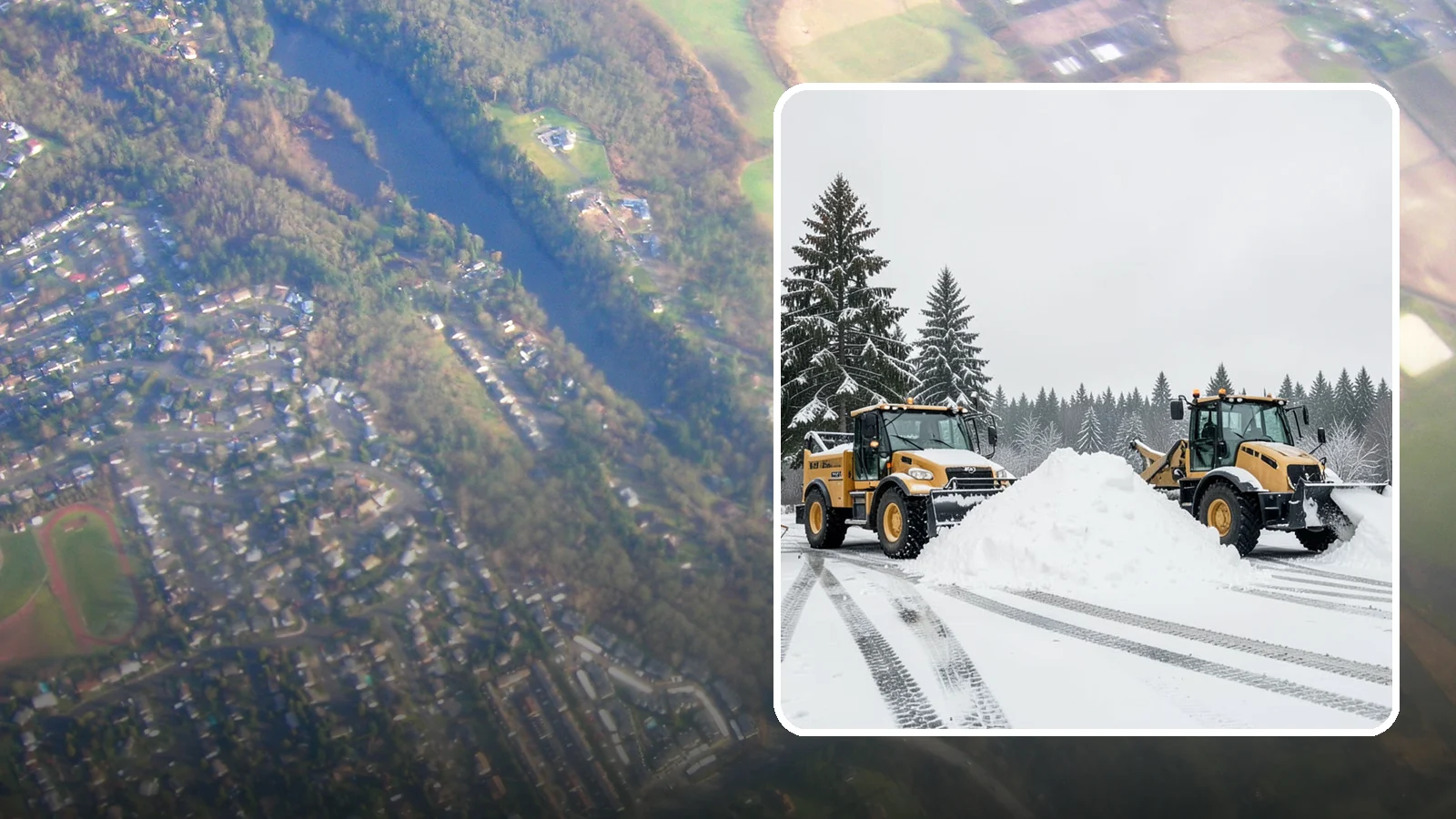 Snow Relocation in Algona, King County, WA - We move snow to a better on-site location so it stops blocking traffic, parking, or access.
