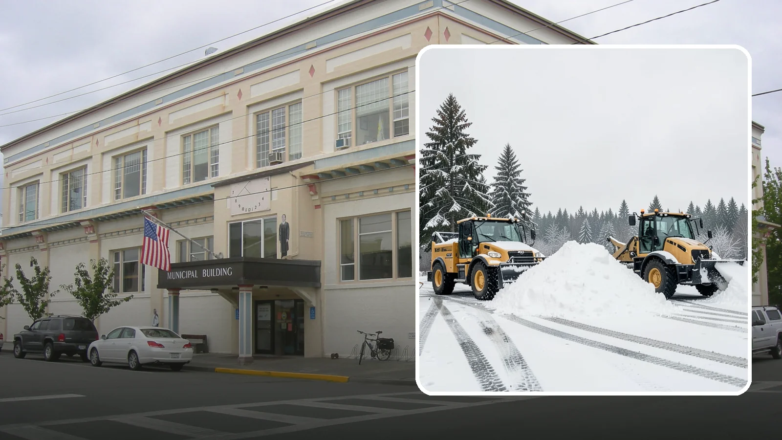 Snow Relocation in Anacortes, Skagit County, WA - We move snow to a better on-site location so it stops blocking traffic, parking, or access.